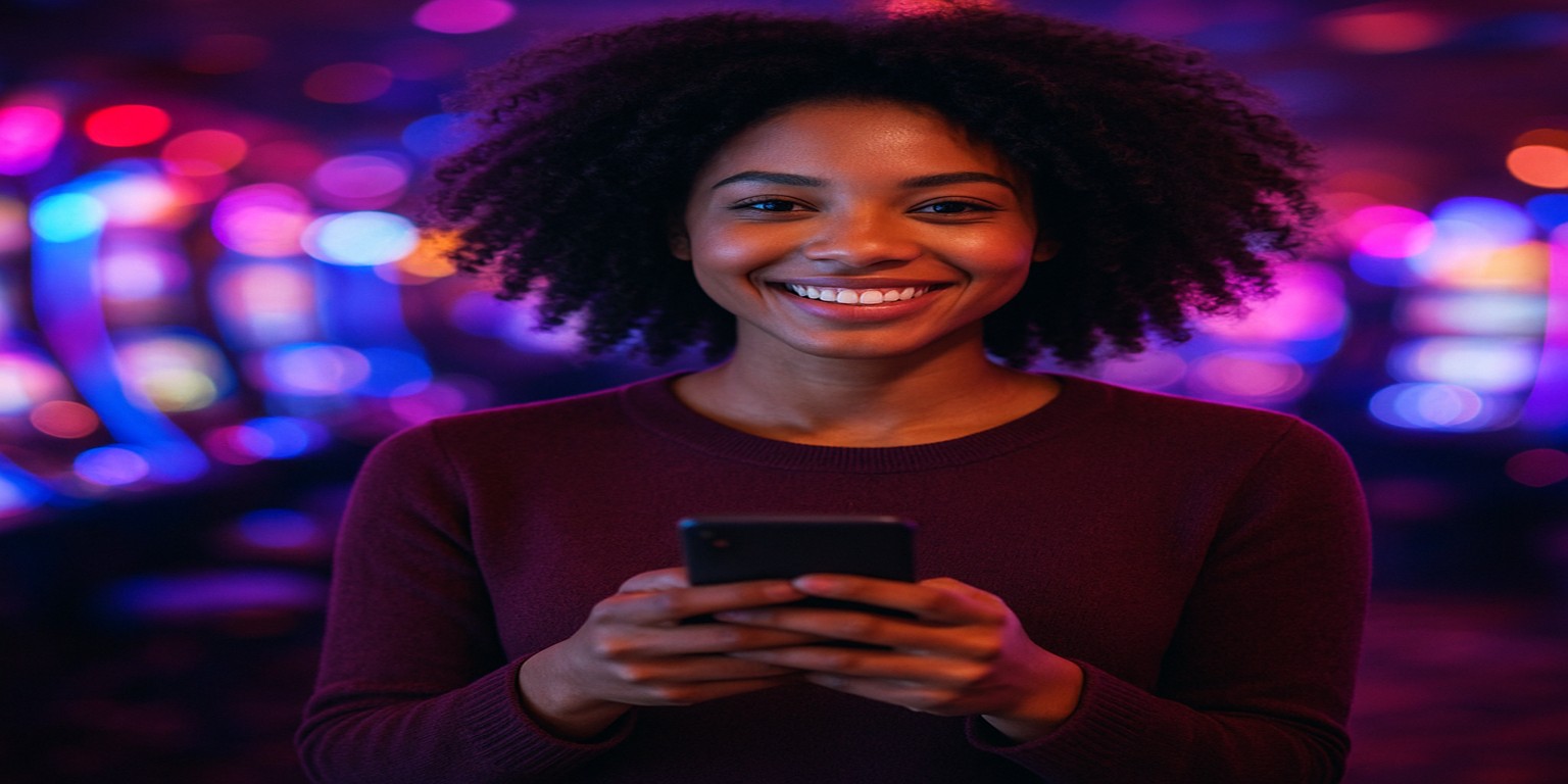 একজন নারী vc666 অ্যাপ্লিকেশনটি ব্যবহার করছেন