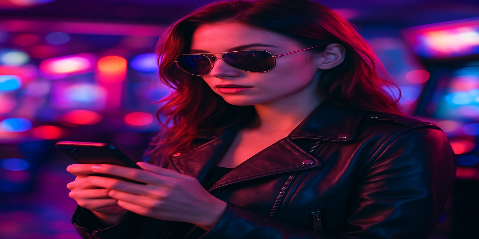 vc666-এ একজন নারী অ্যাভিয়েটর গেম উপভোগ করছেন